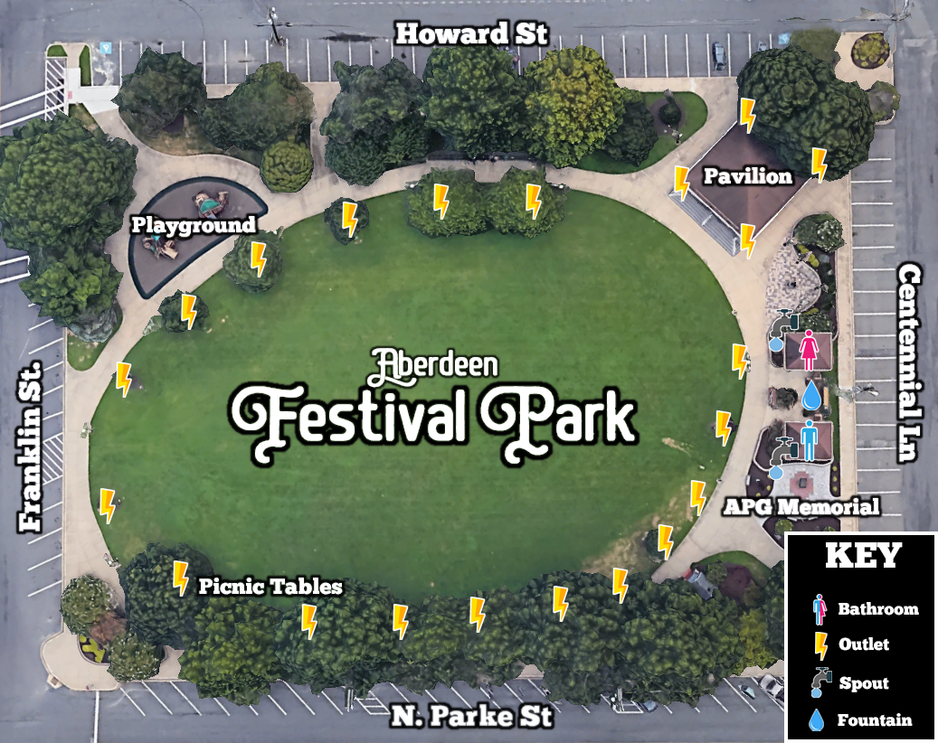 Aberdeen Festival Park Map