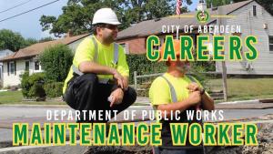 Maintenance Worker