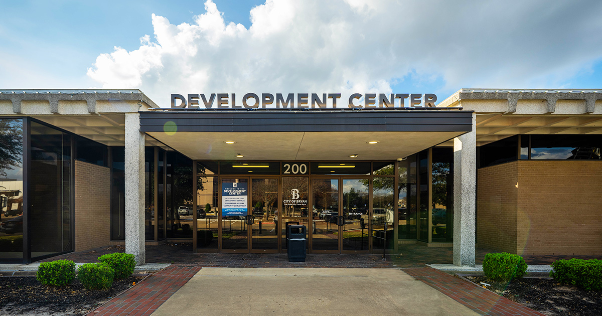Development Center building front entrance