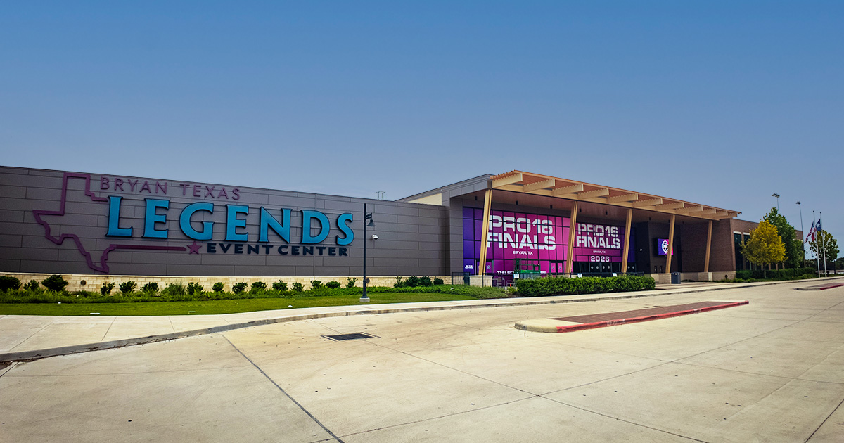 Legends Event Center.