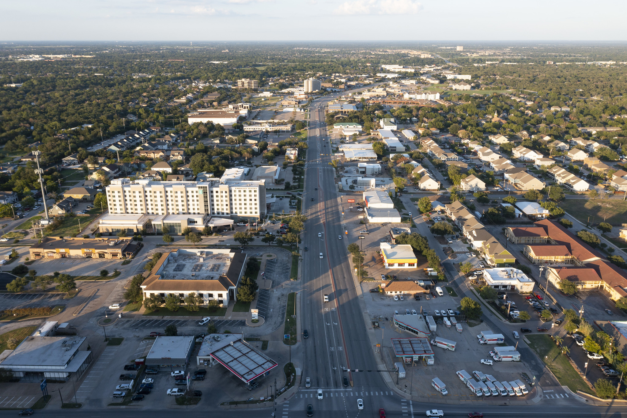 Aerial View City