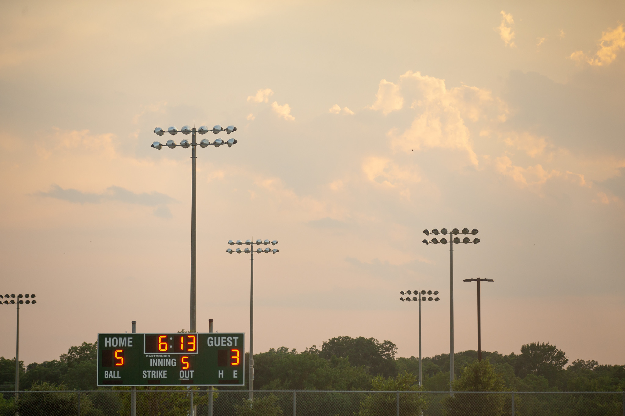 Baseball Field Lights