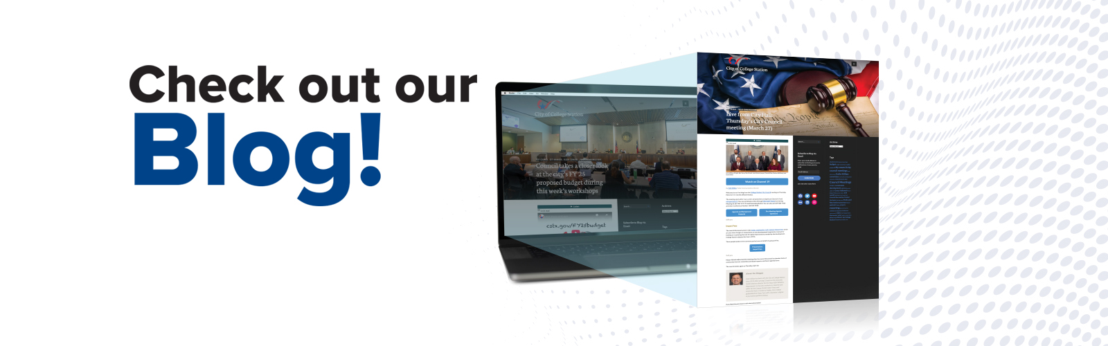 Check out our blog