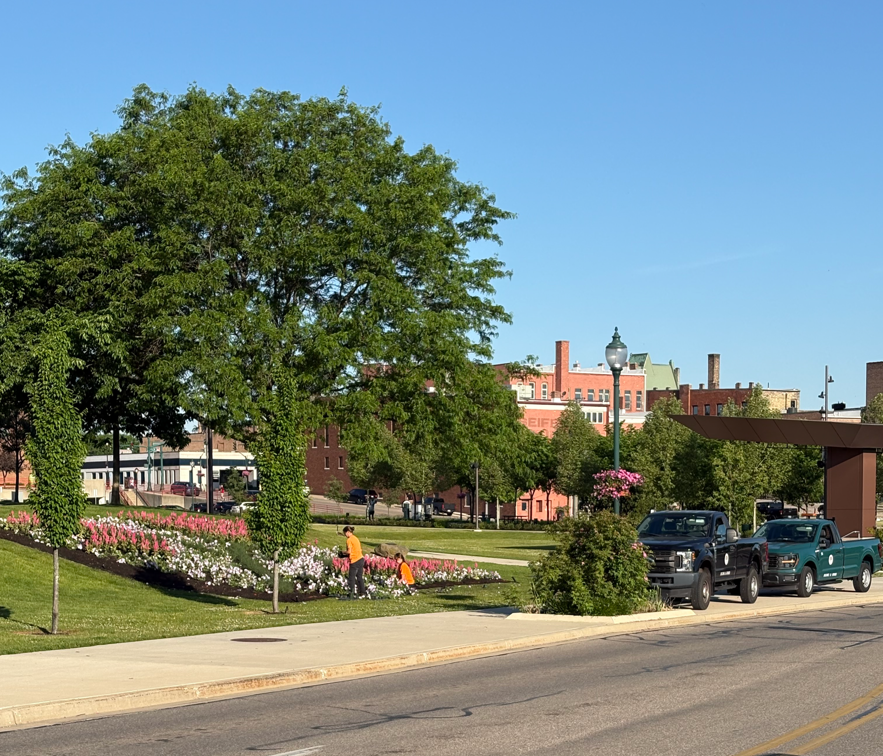 Quilt Garden along Waterfall Drive