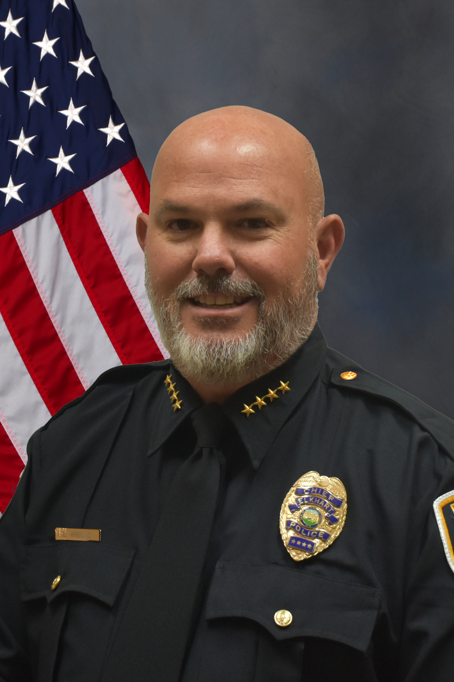 Photo of Police Chief Raymond Juengst in Uniform