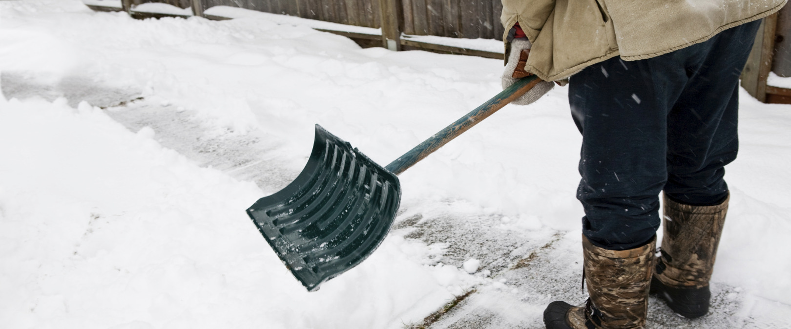 snow shoveling