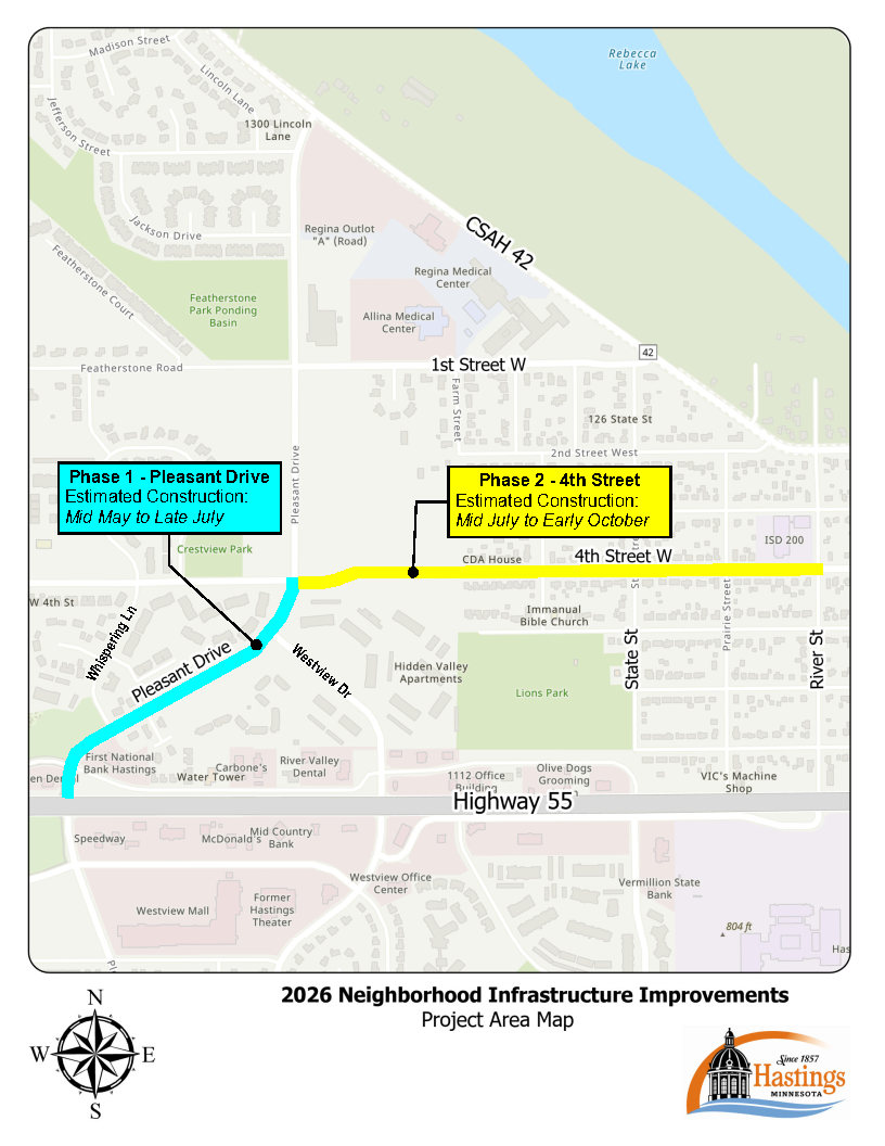 26-1 Neighborhood Infrastructure Improvement Map