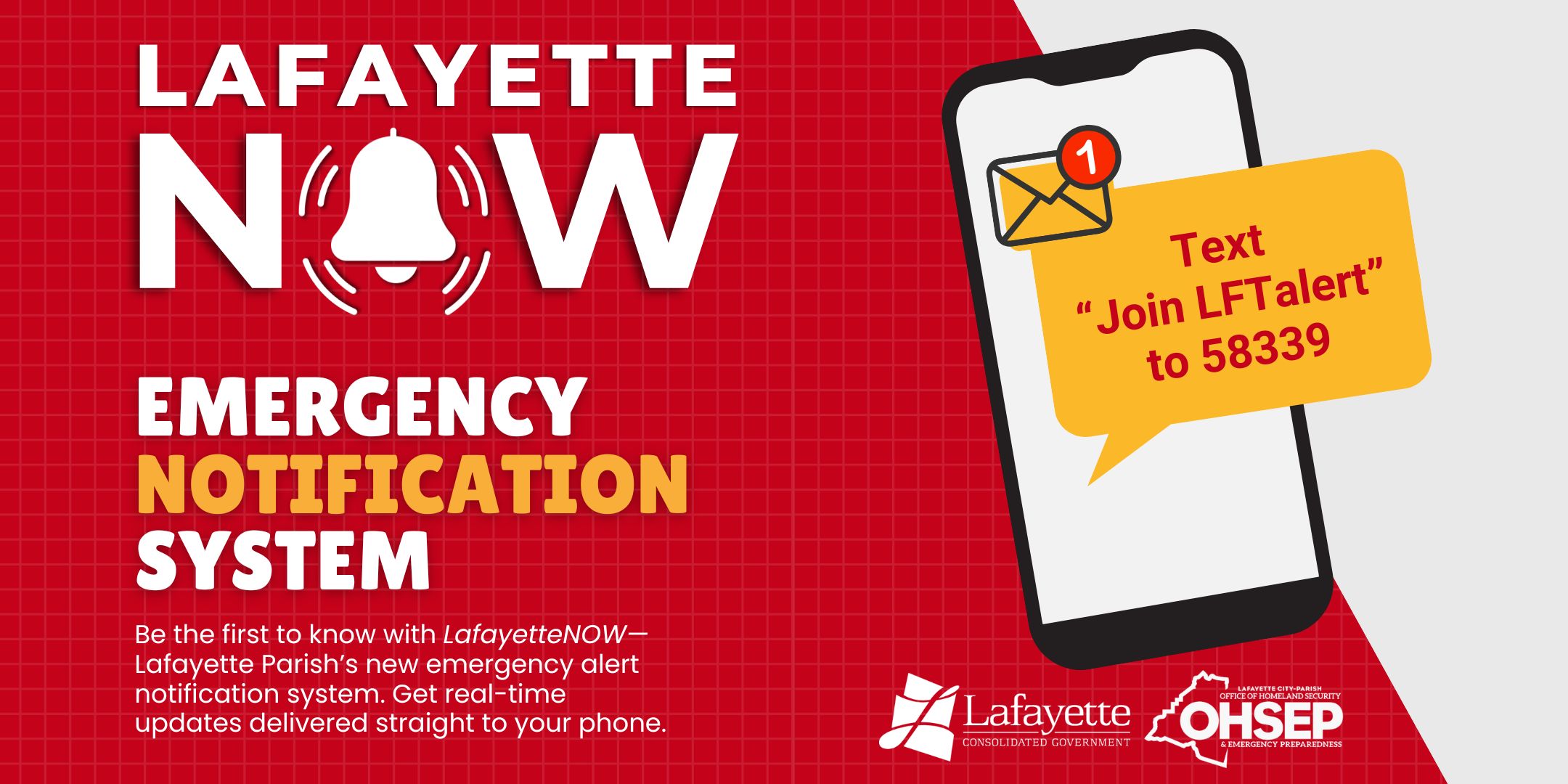 LafayetteNow Website header