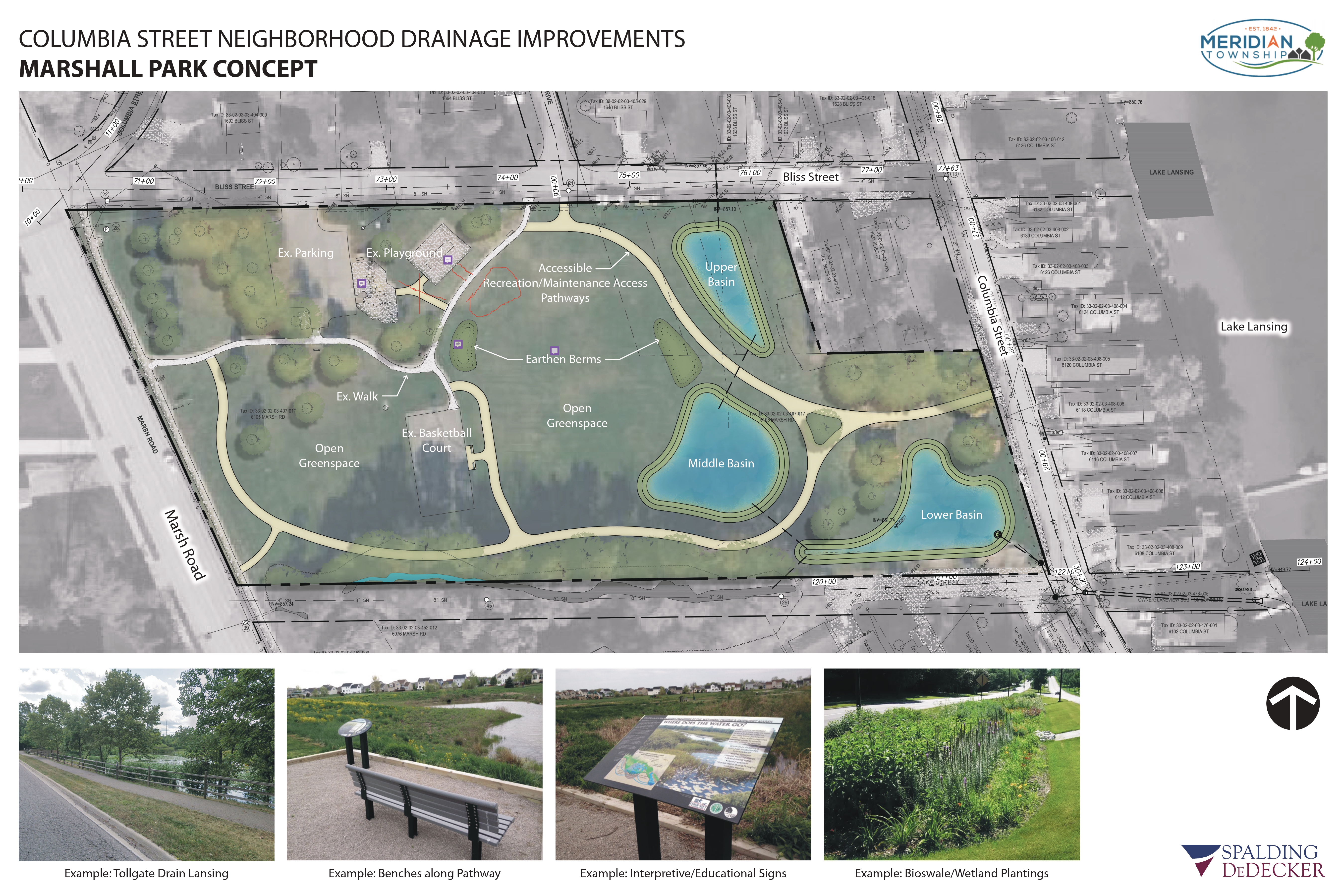 Marshall Park Bioswale Concept Plan