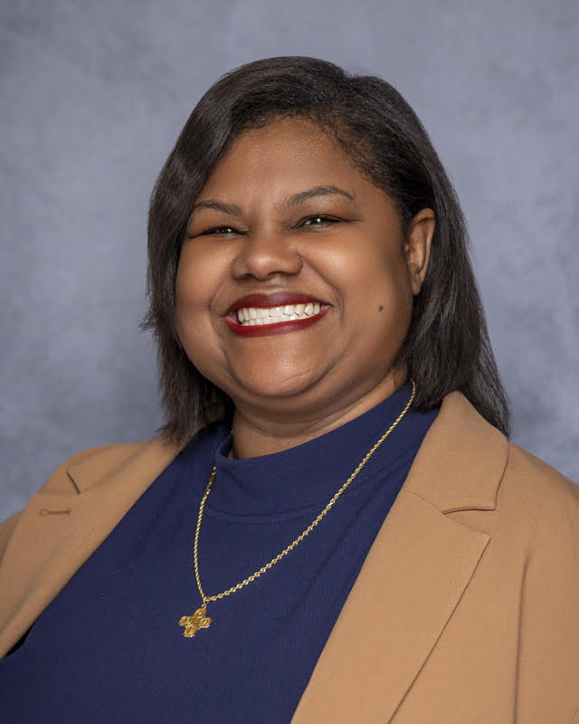 Councilwoman Hardaway poses for a photo