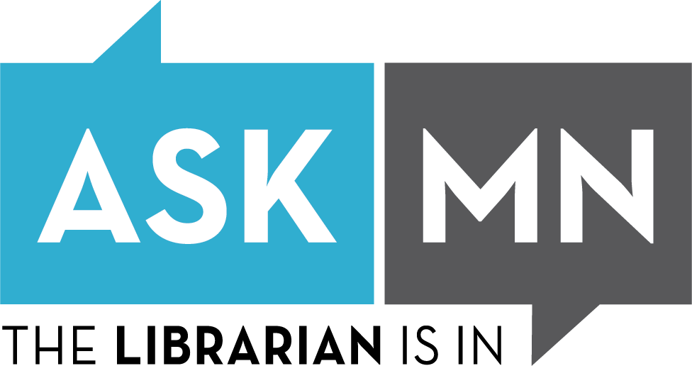 Ask MN - The Librarian Is In Logo
