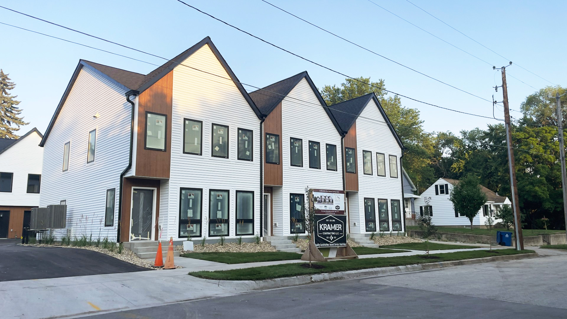 Example of row homes