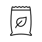 I con of a fertilizer bag
