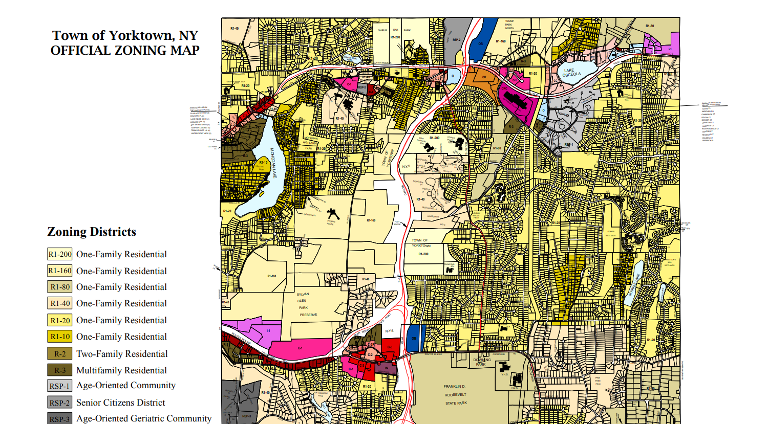 zoning map