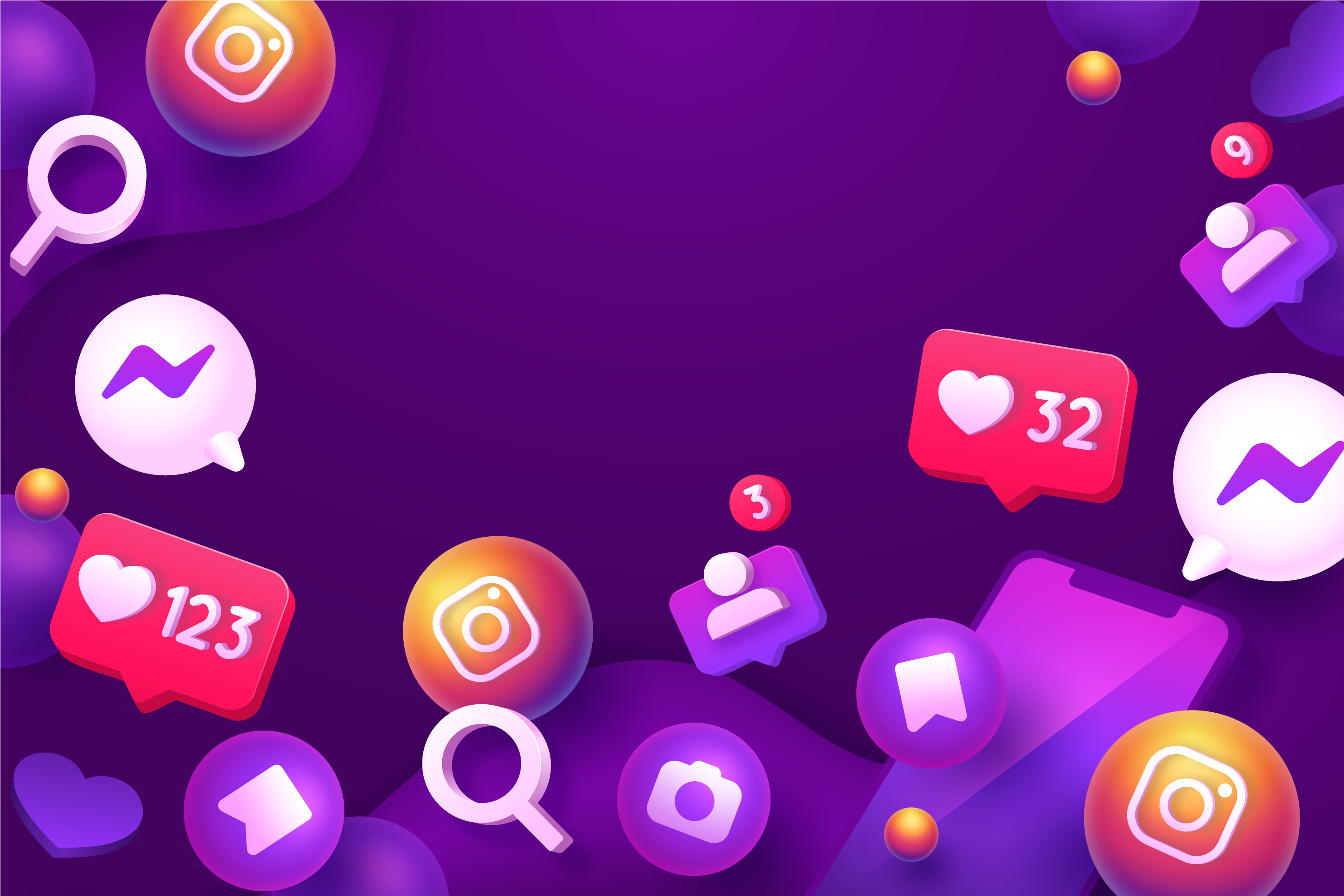 social media icons