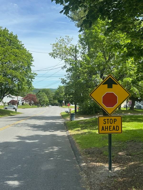 roadway sign